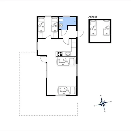 1015-stege-forsythiavej-9 別荘
